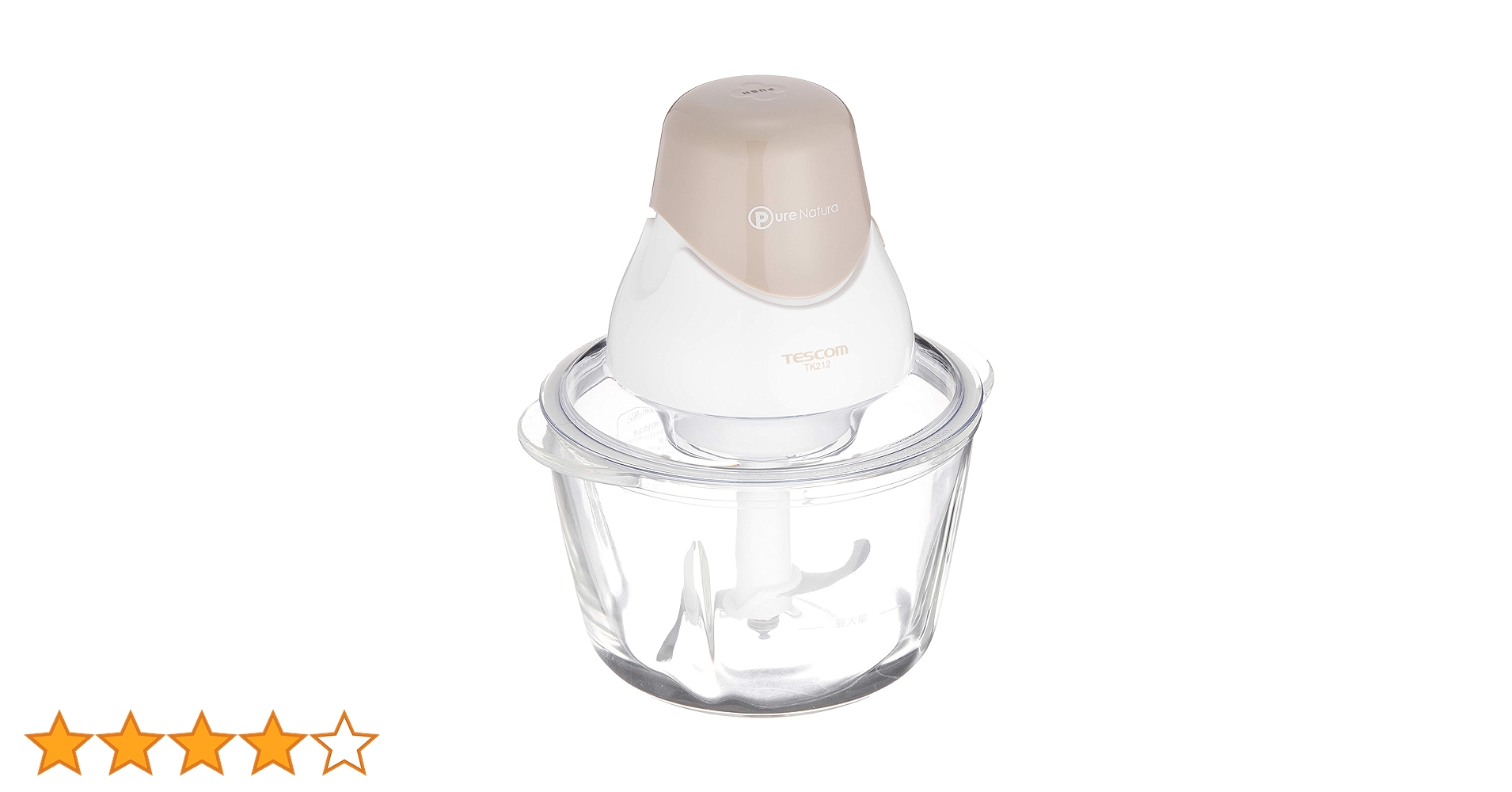 Amazon | テスコム PureNatura フードプロセッサー ホワイト TK212-W Amazon | テスコム PureNatura フードプロセッサー ホワイト TK212-W